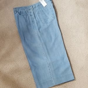 Chico's Wide Leg Crop Pants